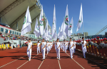 The fifth Huaihua Games opened in Huaihua Sports Center
