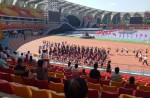 The third sports meeting of Bijie City was held warmly in Qianxi Sports Center