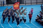 The last run and exercise show of the third grade of Changjun Bilingual Experimental Middle School